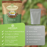 Palm Beach Medicinal Herbs Essiac Tea - Genuine Essiac Herbal Blend for Immune, Detox and Wellness Support - Caffeine Free - Sugar Free - 30 Tea Bags
