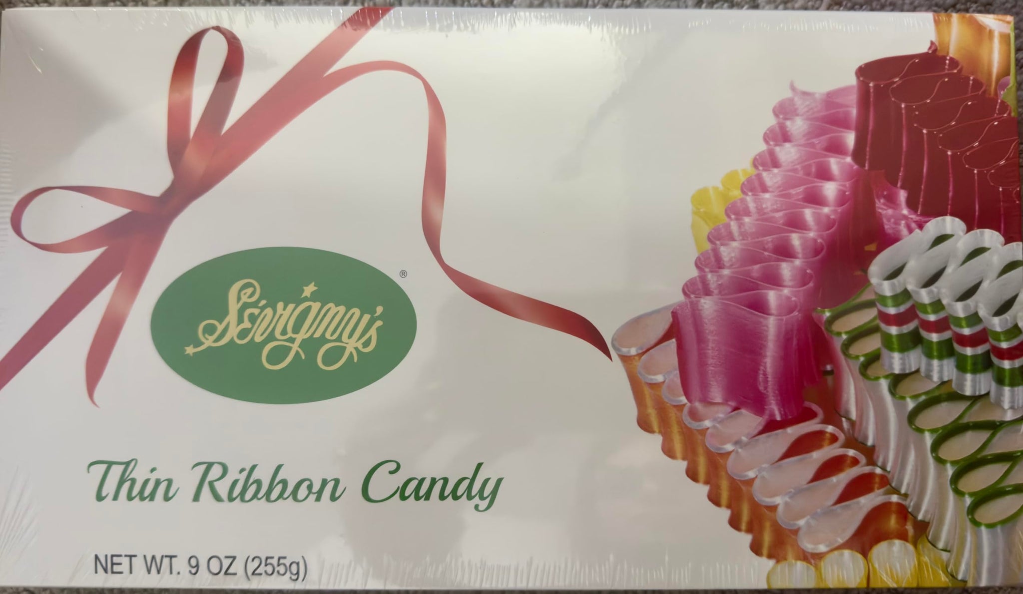 Old Fashioned Thin Ribbon Candy - Assorted: 9 -Ounce Box