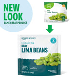 Amazon Grocery, Baby Lima Beans, 12 Oz, Frozen