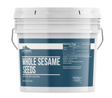 Earthborn Elements Whole Sesame Seeds (1 Gallon Bucket), Raw, Pure & Unhulled (6 Pound)