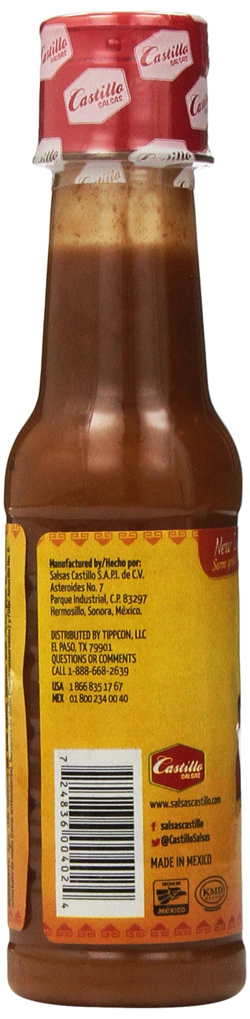 Castillo Habanero Hot Sauce Red, 5 oz