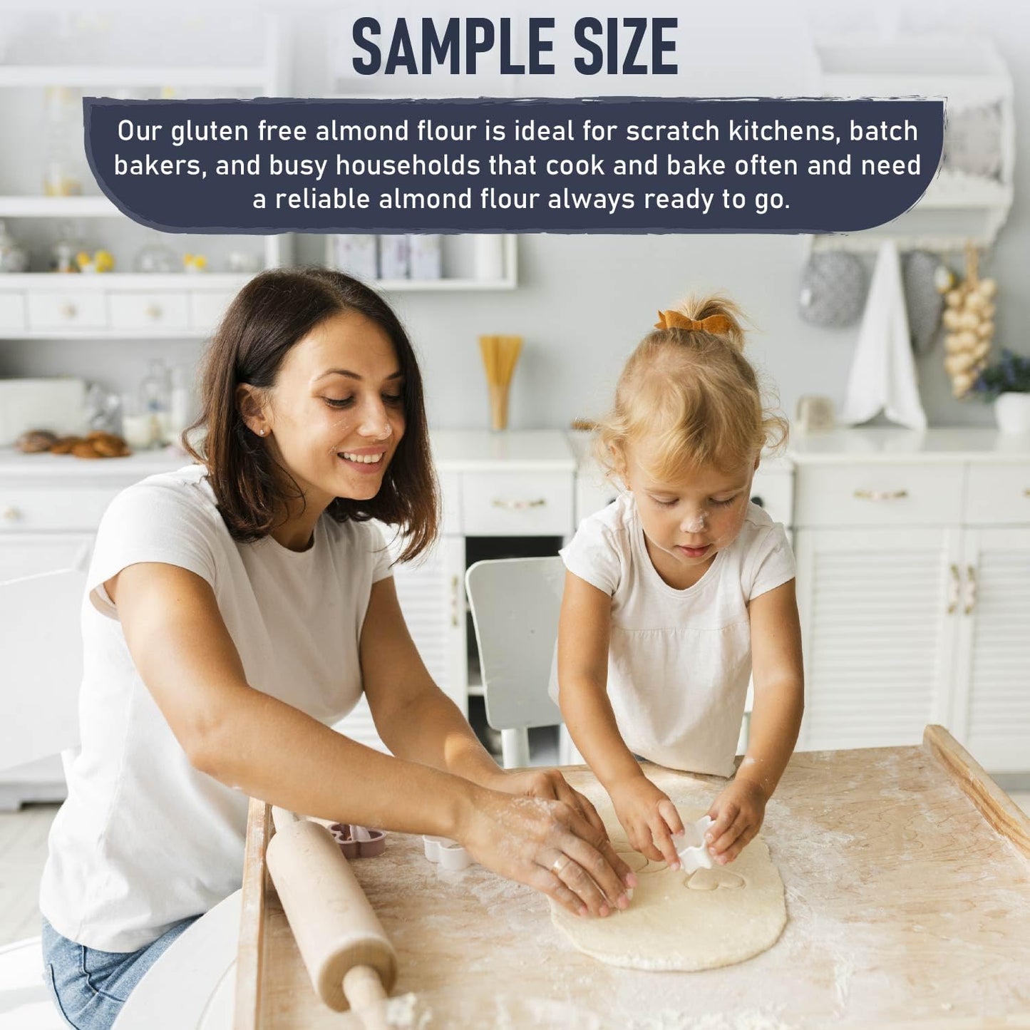 Great River Milling Blanched Almond Flour | Finely Ground Gluten Free Baking Alternative | Made from Whole Blanched Almonds | Non-GMO, Glyphosate