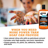 GOOP Orange Liquid Multi-Purpose Waterless Hand Cleaner - 16 oz Flip-Top Bottle (Pack of 2)