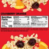 Bobo's Cranberry Orange Oat Bars, Simple Ingredients, Whole Grain Oats, Plant Based, Gluten Free Breakfast Bars, Non-GMO, Healthy Snacks for Adults