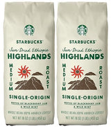 Starbucks Whole Bean, Ethiopia, 16 Ounces (Pack of 2)