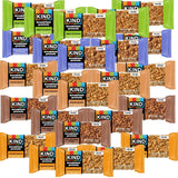 KIND Breakfast Protein Bars Variety Pack - 40 Count (20 Packs, 2 Bars Each) - Dark Chocolate Cocoa, Apple Cinnamon, Caramel Peanut, Peanut Butter