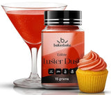 Bakeebake Luster Dust Edible 15g - Edible Glitter for Drinks & Desserts - Gluten Free Edible Red Dust for Cake Decorating - Tasteless Vegan Drink