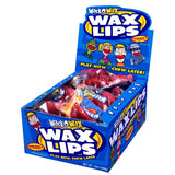 Wack-O-Wax Cherry Wax Lips, 24-Count Box, 12 oz