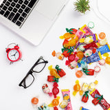 Bulk Hard Candy Variety Pack - 5 Pound Assorted Candy Mix (Approx. 400 Pieces) Individually Wrapped Classic Fruit & Mint Flavored Candies