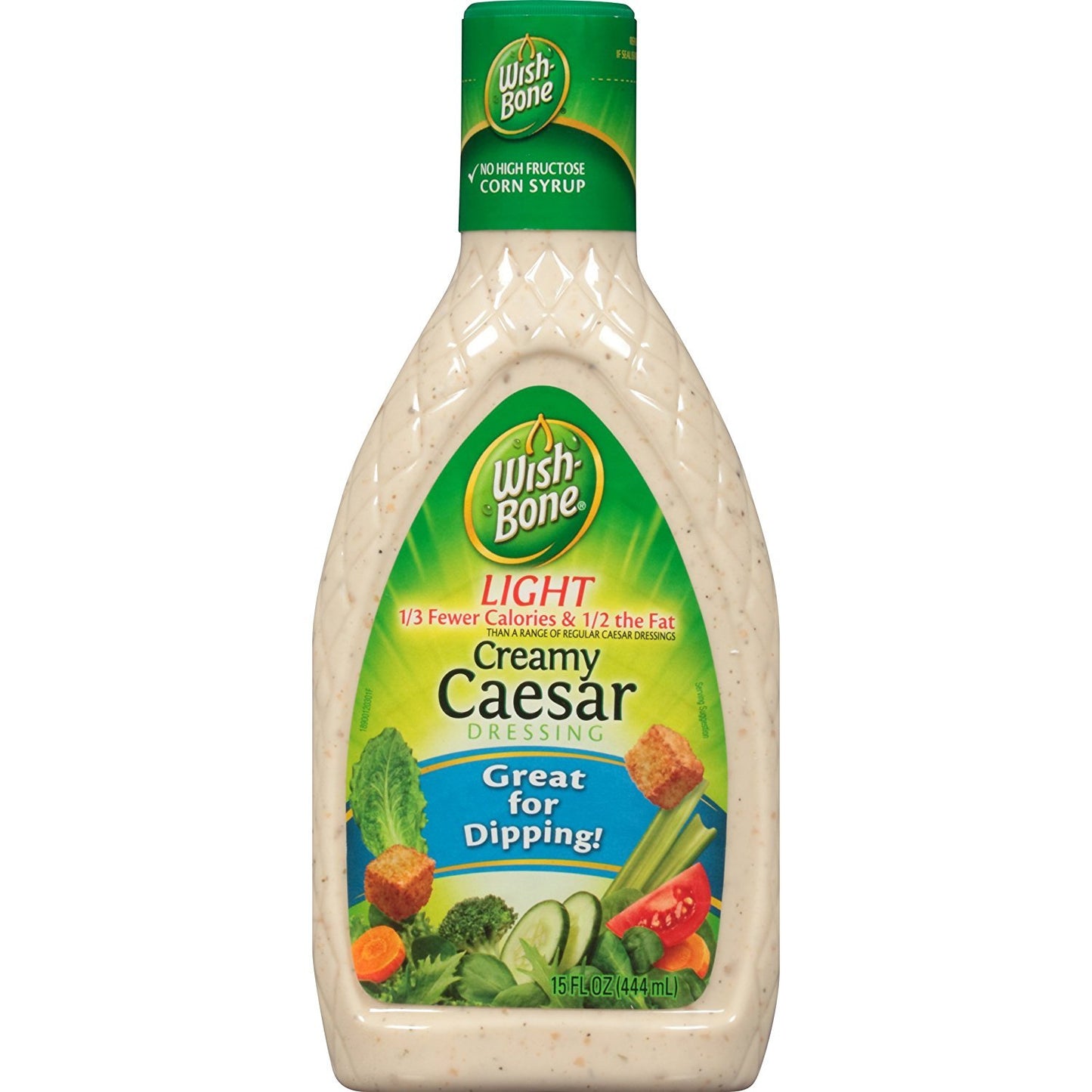 Wish-Bone Light Creamy Caesar Salad Dressing, 15 FL OZ