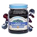 Nature's Hollow Blueberry Jam: Sugar Free Jam and Preserves, Low Cal, Non GMO, Keto Jam, Vegan, Gluten Free, and Diabetic Friendly - Sugar Free Jelly