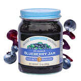 Nature's Hollow Blueberry Jam: Sugar Free Jam and Preserves, Low Cal, Non GMO, Keto Jam, Vegan, Gluten Free, and Diabetic Friendly - Sugar Free Jelly