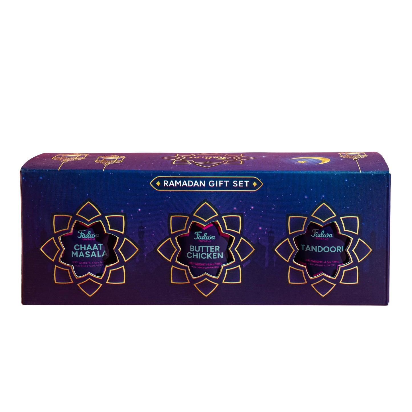 Fadwa Masala 3-Pack Ramadan & Eid Gift Set - Salt & Sugar Free, Authentic Desi Spices for Pakistani & Indian Cooking - No Artificial Ingredients