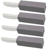 Tuodeal Pumice Stone for Toilet Bowl Cleaning with Handle Pumice Toilet Stone 4 Pack