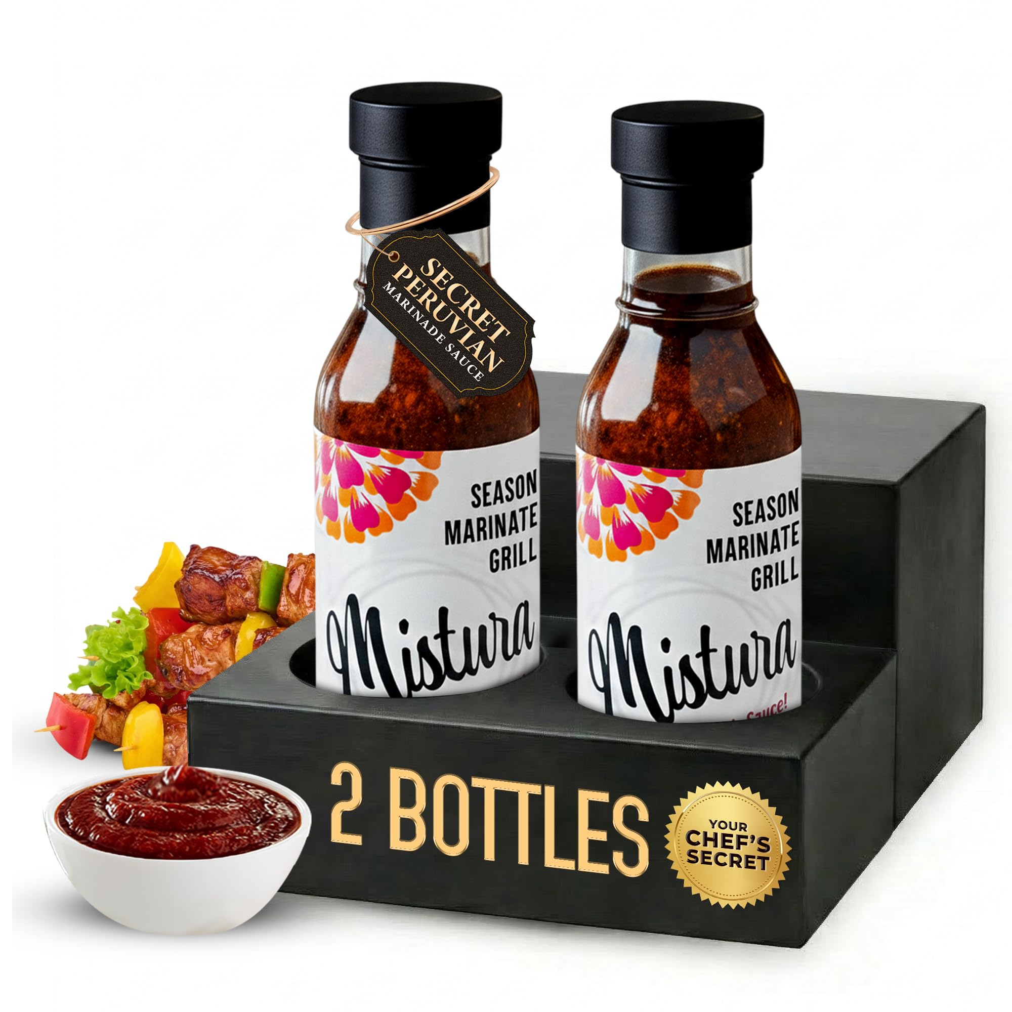 Mistura Peruvian Aji Marinade - Anticucheria 12oz, 2 Pack