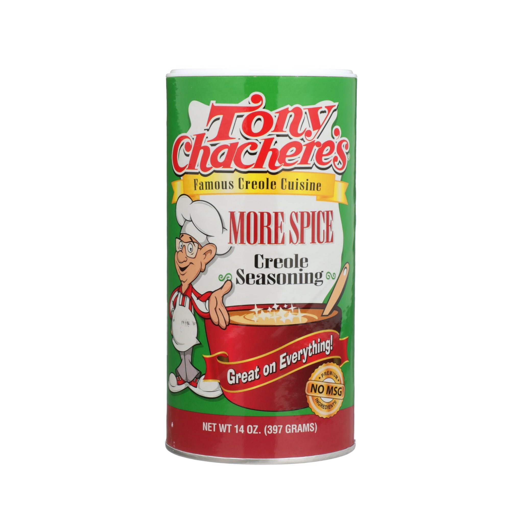 Tony Chacheres More Spice Creole Seasoning - 14 oz