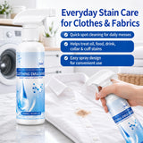 Non-Ionic Clothing Emulsifier Stain Remover Spray, Laundry Spot Cleaner for Clothes & Fabric, Portable Fabric Cleaner for Oil, Food, Collar & Cuff