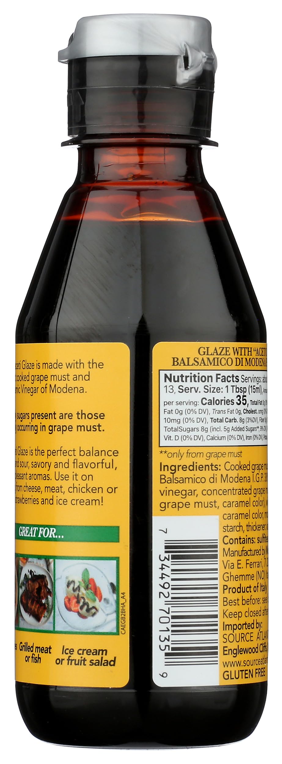 Modenaceti Glaze, Natural, 6.76 Fl Oz