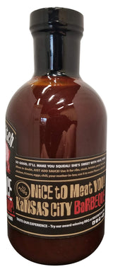 Meat Mitch WHOMP! BBQ Sauce, 21.0 Ounce | Kansas City Gourmet Competition Barbecue Sauce