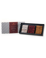 Turkish Delight Behlul by BAKIRKAZAN, Turkish Pistachios Twist Delights 36 piece Candy 8.8 oz, w/ 3 Flavors: Cinnamon, Zereshk, Sesame, Luxury Food
