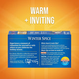 Twinings Winter Spice Herbal Tea - Camomile with Apple, Cinnamon, Cardamom, Cloves, Caffeine-Free Tea Bags Individually Wrapped, 20 Count (Pack of 2)