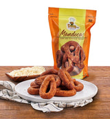 DELE FOOD Mandocas, Four Bags 96 oz - Frozen Plantain and Cornmeal Rings Made with a Traditional Venezuelan Recipe - Pre Cooked and Ready to Heat in