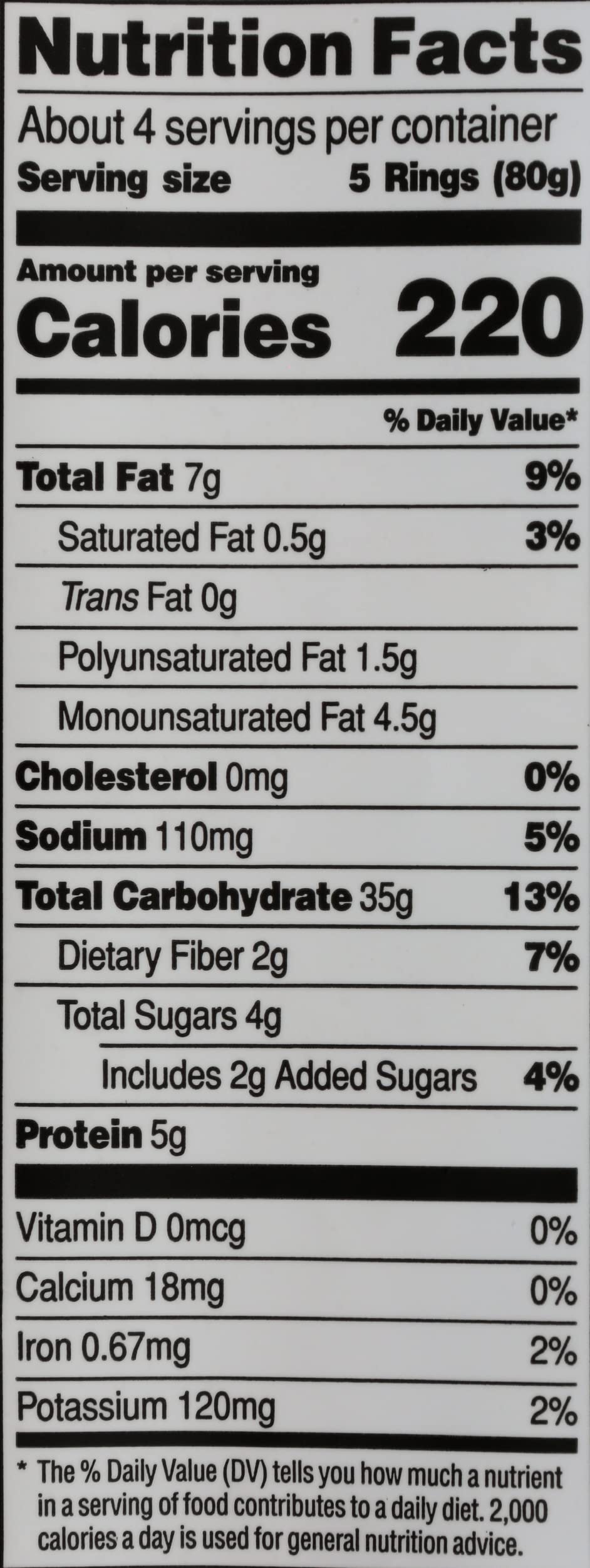 Alexia Foods Onion Rings With Sea Salt, 11 OZ