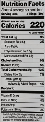 Alexia Foods Onion Rings With Sea Salt, 11 OZ