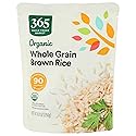 365 by Whole Foods Market, Organic Whole Grain Brown Rice, 90-Second Microwave in Pouch, 8.8 Ounce