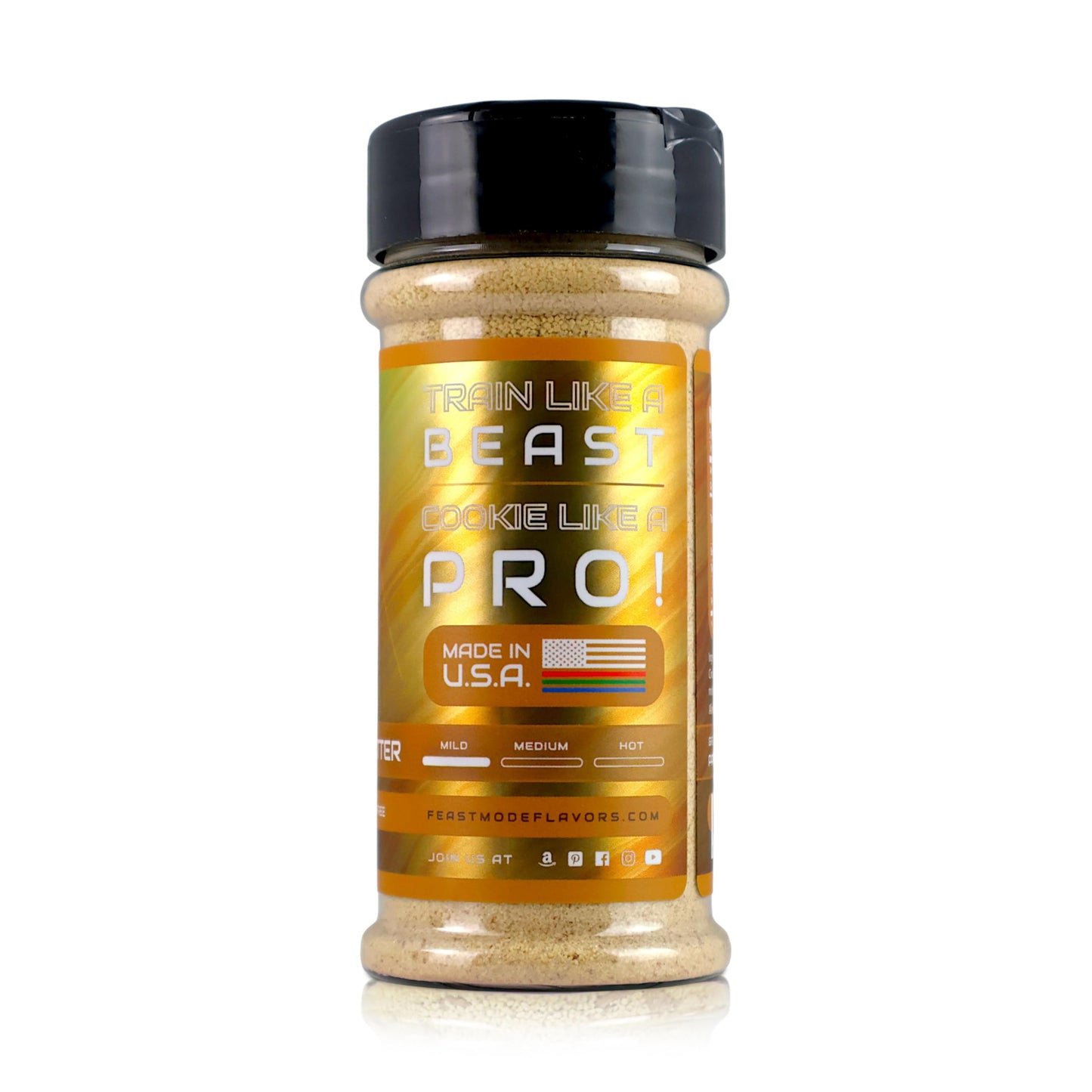 Feast Mode Flavors | Maple Cookie Butter Sweetener | 5oz | 141g | 100% Clean Maple Flavor, Meal Prep Seasoning, Sweet Topper Low Sodium, Low Calorie