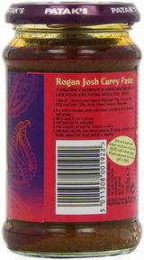 Patak's Rogan Josh Spice Paste 283g - Pack of 2