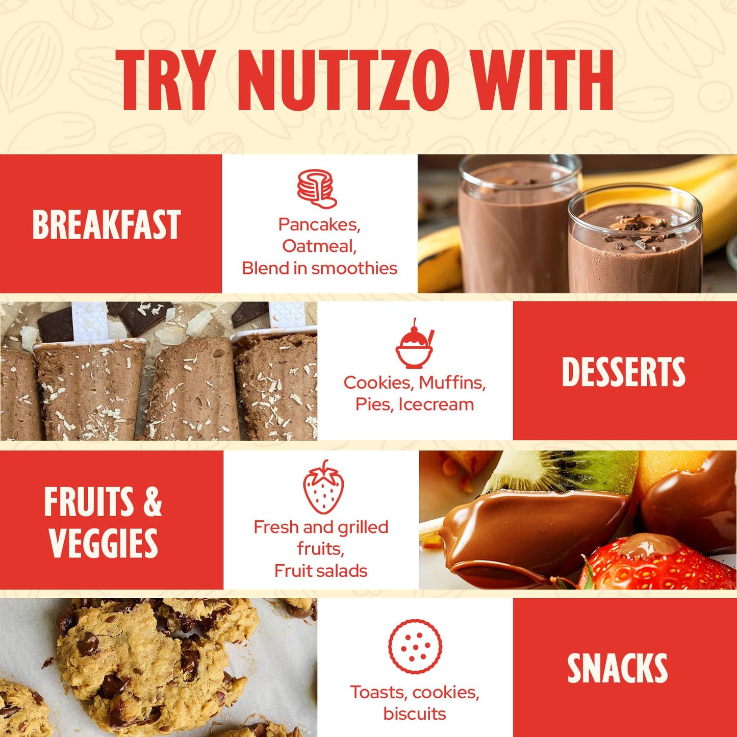 NuttZo Churro Nut & Seed Butter Spread, Mixed Nut Butter with Cashews Almonds Walnuts and Chia Seeds, Cinnamon Honey & Churro Chips, Gluten-Free