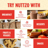 NuttZo Churro Nut & Seed Butter Spread, Mixed Nut Butter with Cashews Almonds Walnuts and Chia Seeds, Cinnamon Honey & Churro Chips, Gluten-Free