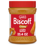 Lotus Biscoff Cookie Butter Spread, Creamy, non GMO + Vegan, 25.4oz
