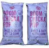 Mamay Sumarna 2 PACKs ANGIES BOOM CHICKA POP Sweet And Salty Kettle Corn 25oz Each Gluten Free - Set of 2