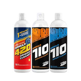 Formula 420 Bundle - (1) 12oz Original Cleaner, (1) 12oz Formula 710 Instant Cleaner, (1) 16oz Formula 710 Advanced Cleaner
