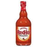 Frank's RedHot Original Hot Sauce, 23 fl oz (Pack of 12) - One 12 Pack of 23 Fluid Ounce Bottles of Original Cayenne Pepper Hot Sauce, Great