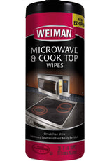 Weiman Microwave & Cook Top Wipes - 30 Count (Pack of 4)