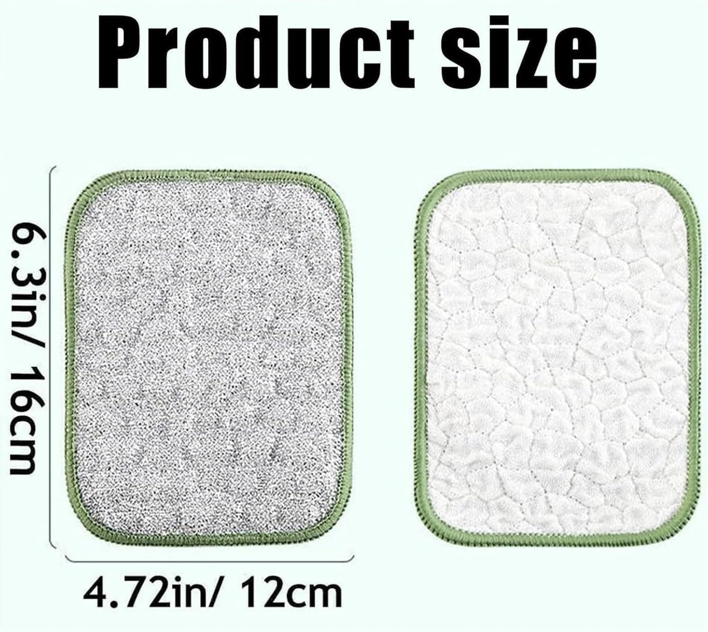 Fuiyuqa Multipurpose Wire Dishwashing Rags for Wet and Dry, Reusable Wire Miracle Cleaning Cloths, Round Wire Washing Cloth, Non Scratch Wire
