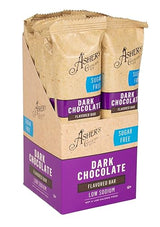 Asher's Chocolates, Sugar Free Bars, Diabetic Friendly, Small Batches of Kosher Chocolate, Family Owned Since 1892, Keto Chocolate (12 Bars, Dark