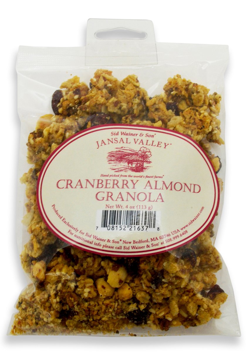 Jansal Valley Cranberry Almond Granola, 4 Ounce