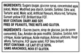 Huer Sour Suckers Gummy Candy, 120g/4.2 oz., Peg Bag, {Imported from Canada}, 1