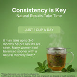Aluna Well Organic Spearmint Tea - Supports Hormonal Balance and Wellness for Women, 4 Week Loose Leaf Herbal Tea, Caffeine-Free, 2 oz