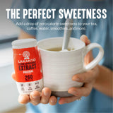 Lakanto Liquid Monk Fruit Extract Drops, Original, Erythritol Free Sugar Substitute Sweetener For Coffee, Tea, Smoothies, Oatmeal, Yogurt, Cocktails, Sugar Free, Vegan, Keto, Zero Sugar (1.76 Fl Oz)