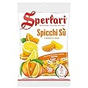Sperlari Spicchi Su Citrus Orange & Lemon Wedges Hard Candy Bag, Individually Wrapped Italian Sweets, 500 gr / 17.6 Ounce Bag (1-Pack)