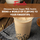 Fanale Premium Okinawa Brown Sugar Milk Tea Flavoring Powder | Perfect for Baking, Smoothies, Desserts and Drinks | Instant Flavoring Powder for Boba