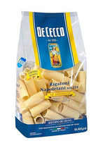 De Cecco Semolina Pasta, Rigatoni Napoletani No.124, 1 Pound (Pack of 12)