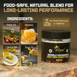 Royal Kitchen Cast Iron & Carbon Steel Seasoning Conditioner 2-IN-1 | Effective For Restoring, Protecting & Conditioning Blackstone Griddle, Cast Iron