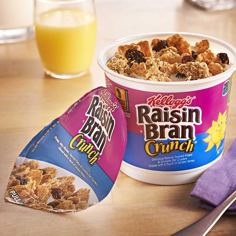 Cereal Cereal In A Cup Raisin Bran Crunch, 2.8 Ounce Each - 60 Per Case