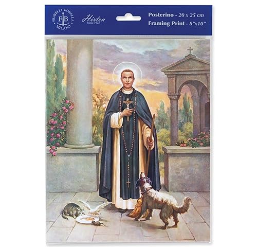 St. Martin de Porres 8"x10" Italian Prints, 3-Count Value Pack